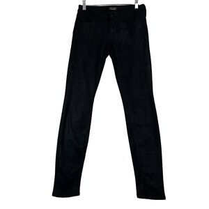 Mother The Looker Texas Rein Black Skinny Jeans Made in USA Womens Size 28